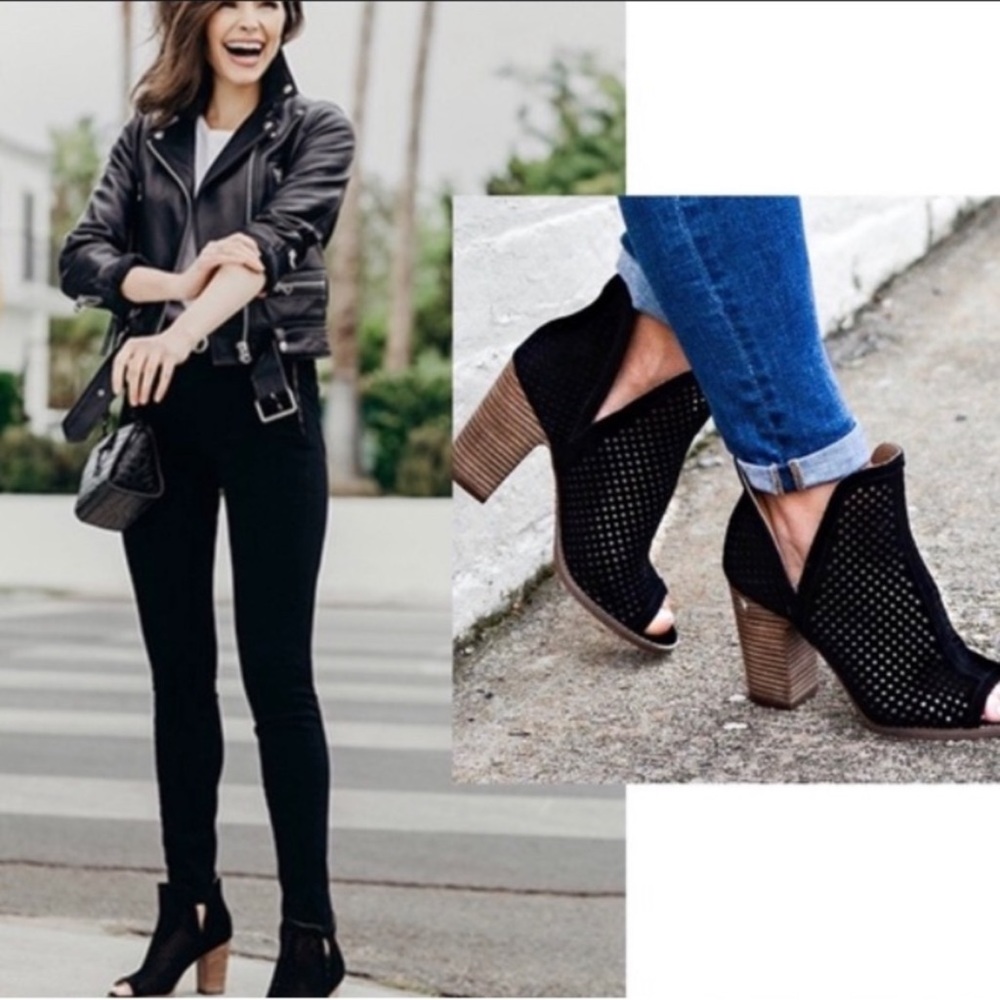 Lucky Brand Larise Suede Bootie - Picture 1 of 8